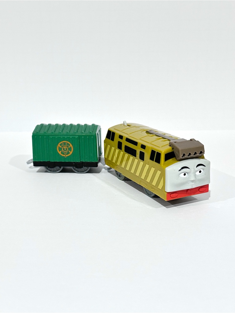 Thomas & Friends Motorized TrackMaster Diesel 10 with Cargo Car